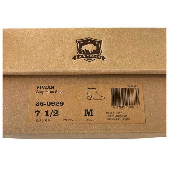 Trask Vivian Suede Bootie - Picture 12 of 13